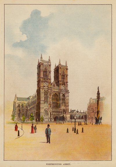 Westminster Abbey von English School