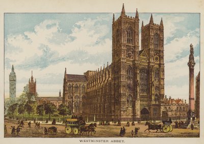 Westminster Abbey von English School