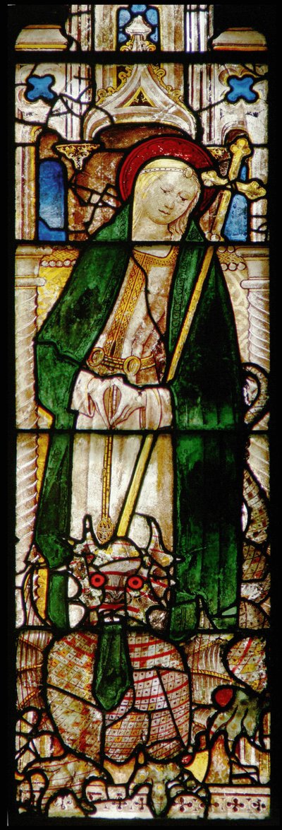 Fenster, das St. Margareta zeigt von English School