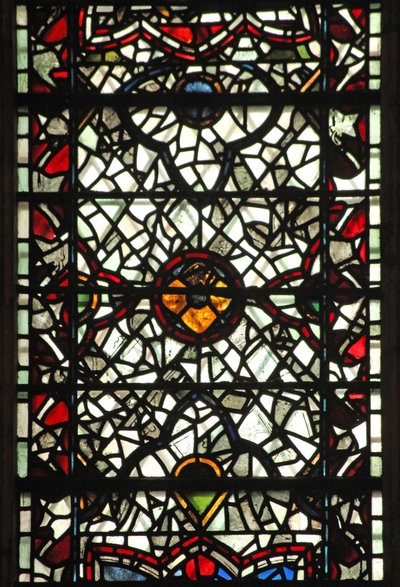 Fenster w57 mit Grisaille von English School
