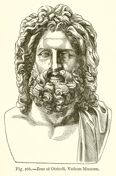 Zeus von Otricoli, Vatikanisches Museum von English School