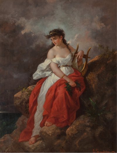 Die Muse Terpsichore von Enrico Fanfani