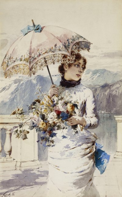 Auf der Terrasse von Enrico Gamba