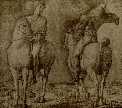 Zwei Reiter von Ercole de Roberti