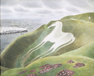 Das Westbury-Pferd von Eric Ravilious