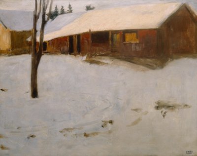 Winter von Erik Theodor Werenskiold