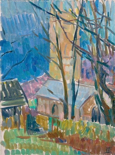 Pfarrer Hawkers Kirche in Morwenstow III von Erin Townsend