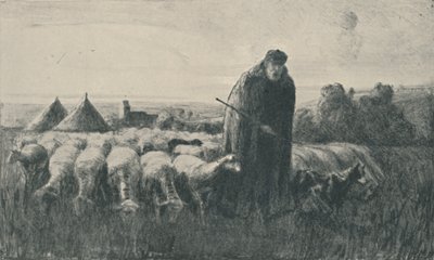 Der Picardie-Schäfer, 1919 von Ernest George Beach