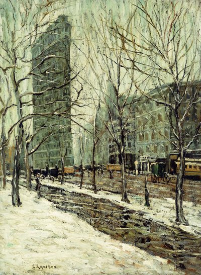 Das Flatiron-Gebäude von Ernest Lawson