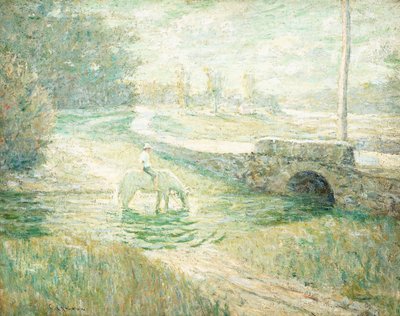 Das weiße Pferd von Ernest Lawson