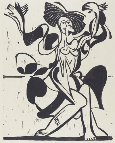 Mary Wigmans Tanz, 1933 von Ernst Ludwig Kirchner