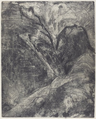 Berge, 1920 von Ernst Ludwig Kirchner