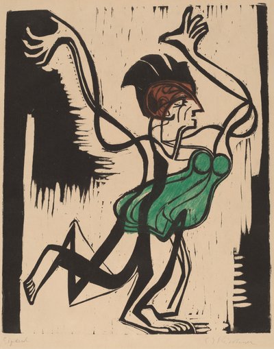 Palucca, 1930 von Ernst Ludwig Kirchner
