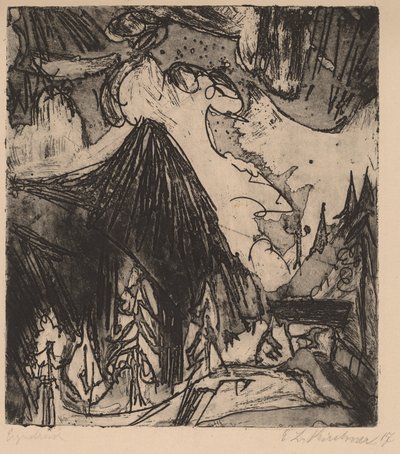 Der Seehorn, 1919 von Ernst Ludwig Kirchner