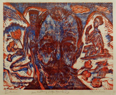 Hodlerkopf von Ernst Ludwig Kirchner