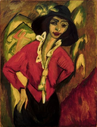 Frauenkopf, Gerda von Ernst Ludwig Kirchner