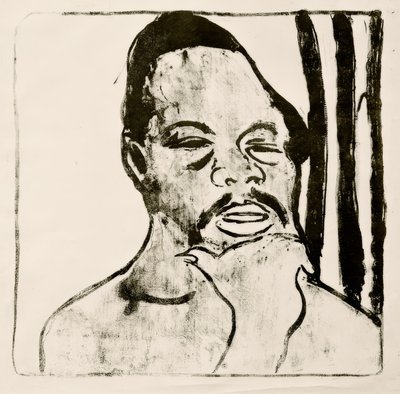 Negerkopf von Ernst Ludwig Kirchner