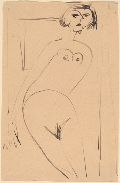 Akt von Ernst Ludwig Kirchner
