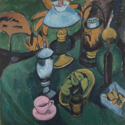 Stillleben mit Lampe, 1912 von Ernst Ludwig Kirchner