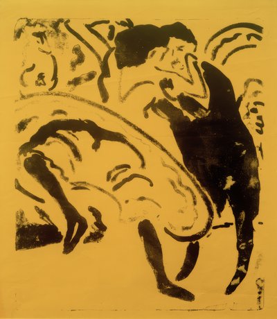 Tanzpaar von Ernst Ludwig Kirchner