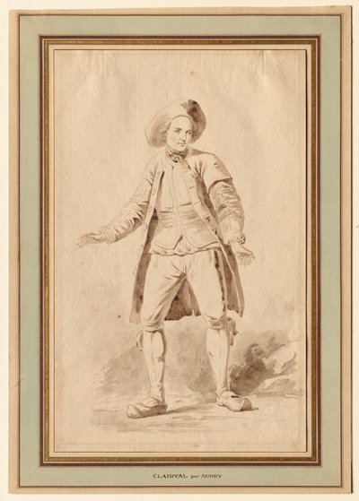 Der Schauspieler Clairval von Etienne Aubry