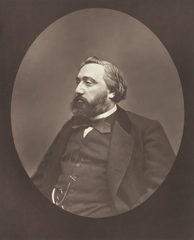 Gambetta von Etienne Carjat