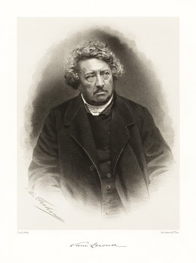 Pierre Henri Leroux, 1865-66 von Etienne Carjat