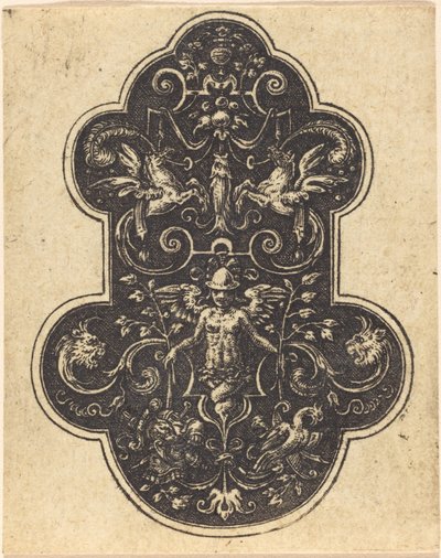 Weibliche Figur von Etienne Delaune