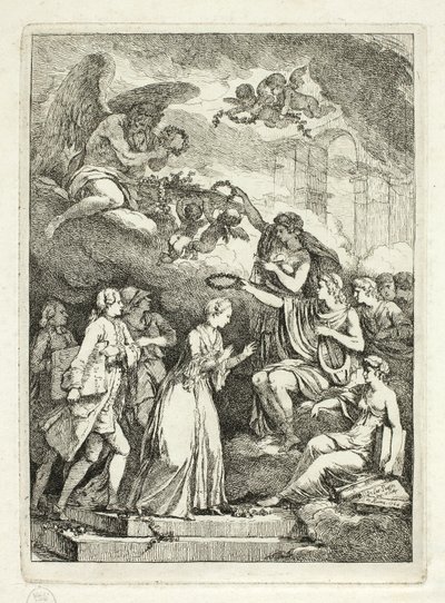 Platte aus, Nella Venuta von Etienne de Lavallee Poussin