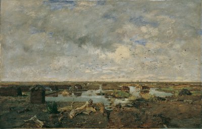 Große Moorlandschaft von Eugen Jettel