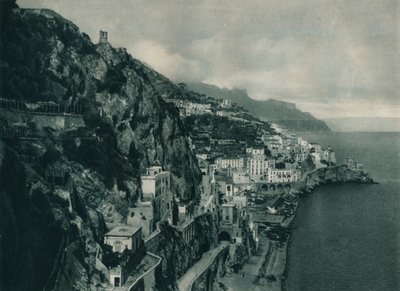 Blick auf Amalfi, Italien, 1927 von Eugen Poppel