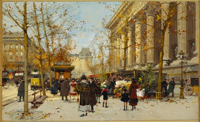 Blumenweg von Eugene Galien Laloue