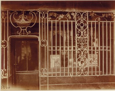A La Grace de Dieu von Eugène Atget