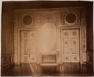Salon, Innenansicht des Hôtel de Lauzun von Eugène Atget