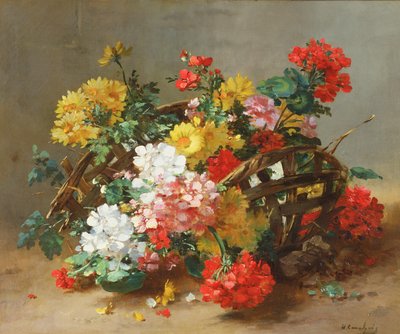 Blumenstudie von Eugene Henri Cauchois