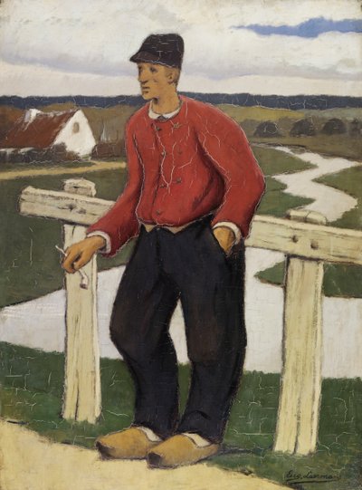 Junger Bauer von Eugene Laermans