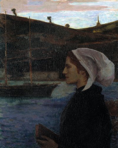 Ein bretonischer Sonntag von Eugene Laurent Vail