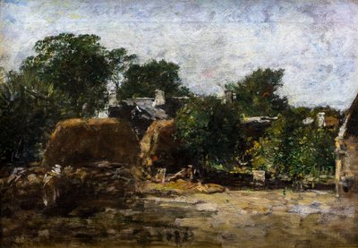 Bauernhof von Eugene Louis Boudin