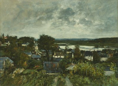 Die Touques bei Deauville von Eugene Louis Boudin