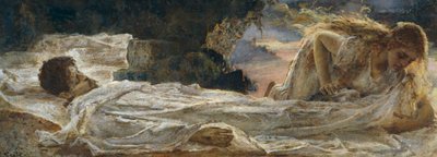Christus und Maria Magdalena von Eugenio Prati