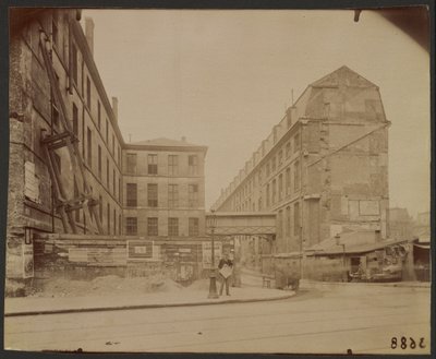 Altes Hôtel Dieu von Eugène Atget