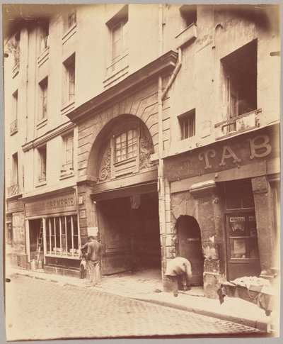 Château Rouge, rue Galande von Eugène Atget