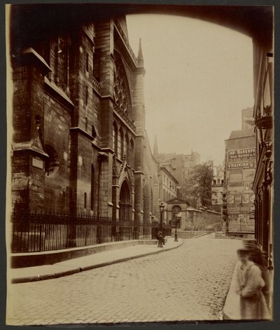 Eglise Saint-Séverin von Eugène Atget