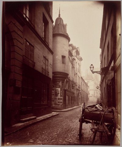 Rue Hautefeuille von Eugène Atget