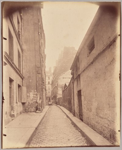 Rue Pierre-au-Lard von Eugène Atget