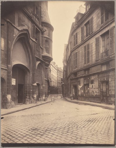 Rue du Figuier von Eugène Atget