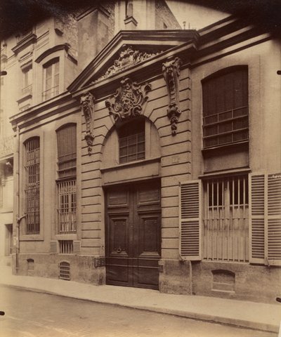 Rue du Regard von Eugène Atget