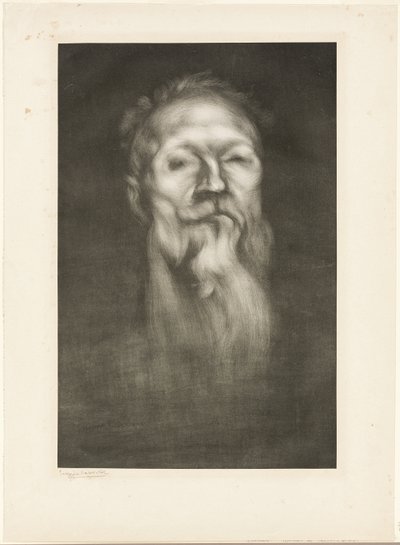 Porträt von Auguste Rodin von Eugène Carrière