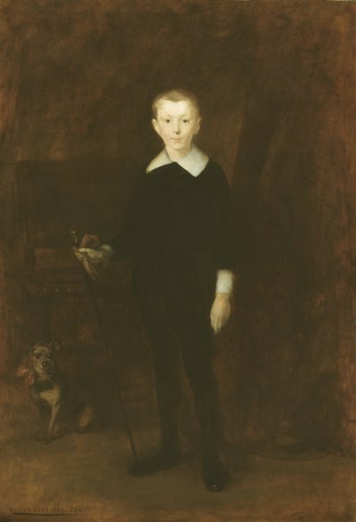 Porträt eines Jungen, 1886 von Eugène Carrière