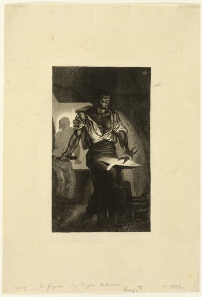 Schmied von Eugène Delacroix